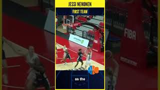 Jessi Nenonen FIBA U16 EuroBasket 2024 First Team [upl. by Eignav]