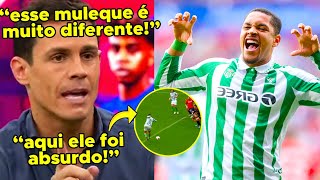 🔥VITOR ROQUE MARCA E DEIXA OS ESPANHÓIS EM CHOQUE VITOR ROQUE É DECISVO EM VITÓRIA DO BÉTIS [upl. by Arabela816]