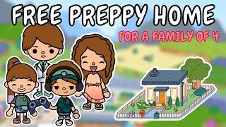 Free Preppy Home Makeover 💛🏆 Toca Boca Free House Ideas 🤩 TOCA GIRLZ [upl. by Ynnig250]