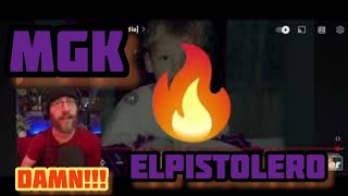 MGK El Pistolero Official AudioFirst Time Hearing  Reaction Holy💩🔥💯🔥❤️ [upl. by Yila154]