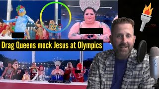 Olympics Attack Christianity During Opening Ceremony in Paris  Trans  Drag Queen Last Supper [upl. by Hitt801]