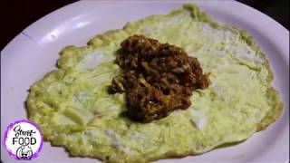 street food  omelette roll easy recipes for dinner [upl. by Lashonda976]