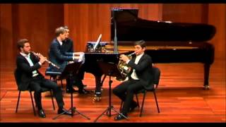 HERZOGENBERG HEINRICH  Trio for piano oboe and horn Op61 MovIIIIII [upl. by Esinrahs]