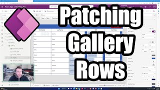 How to Patch All Gallery Row Data in Power Apps With a Button  Excel Like Grid  2023 Tutorial [upl. by Marriott624]