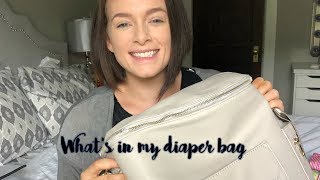 WHATS IN MY DIAPER BAG MF STORE [upl. by Yadahs786]