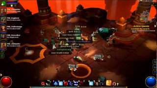 Torchlight 2 Gameplay  Act 2 Berserker and boss fight [upl. by Parthenia]