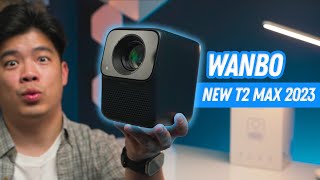 Mini Projector paling JOS Wanbo T2 MAX NEW 2023 [upl. by Champagne]