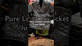 100 Pure Leather jacket Wholesale Market in Kanpur leather leatherjacket market shopping [upl. by Apfel]