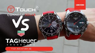 Tissot T Touch Connected Solar VS TAG HEUER CONNECTED [upl. by Hennahane573]