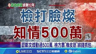 認鄭文燦動過500萬 檢方靠quot橡皮筋quot綁錢抓包｜三立新聞網 SETNcom [upl. by Carolyne]