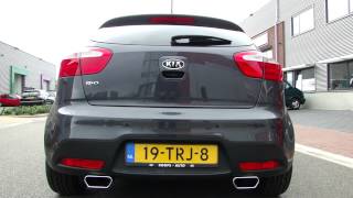 KIA RIO dUPLEX EXHAUST SPORTUITLAAT  UITLAAT  system by Maxi Performance [upl. by Gilmore]