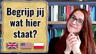 Dutch Language  Can English speakers understand it  Part 1 [upl. by Oisorbma]