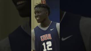 Wenyen Gabriel South Sudan playing for Team USA in High School [upl. by Moffit]