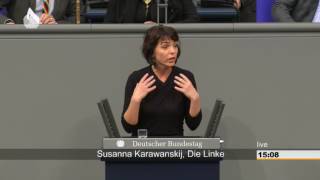 Susanna Karawanskij DIE LINKE Mehr Rentengerechtigkeit durch Anerkennung der Lebensleistung Ost [upl. by Esirahc]