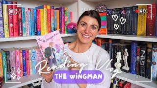 READING VLOG  The Wingman✨no spoilers✨ [upl. by Abagael278]