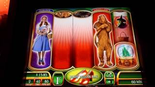 Wizard of Oz Slot Machine Live Play [upl. by Conias]