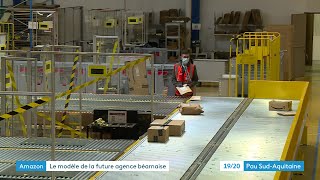 Toulouse  Dans les coulisses dun entrepôt amazon [upl. by Aralk525]