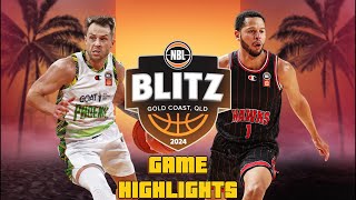 Illawarra Hawks Vs SE Melbourne Phoenix NBL Blitz 2024 Game Highlights [upl. by Docilu77]