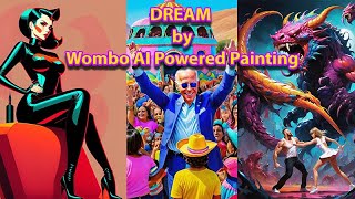 DREAM by Wombo AI Powered Painting [upl. by Spratt]