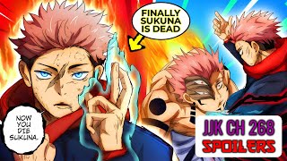 Finally Sukuna Is Dead  Megumi Is Back  JJK CH  268 Spoilers IN HINDI jjk DaddyVyuk BBFisLive [upl. by Suki]