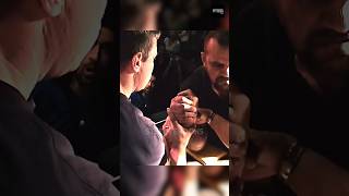 John Brzenks insane power 🤯 shorts armwrestling [upl. by Yuri579]