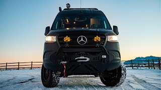 FULL VAN TOUR  Mercedes Sprinter 170 Extended 4x4 [upl. by Anya]