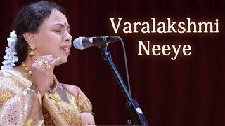 Varalakshmi Neeye  Sudha Raghunathan Live  Isai Ragam [upl. by Oniluap]