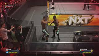 WWE 2K24 l Montez Ford vs Grayson Waller [upl. by Anazus]