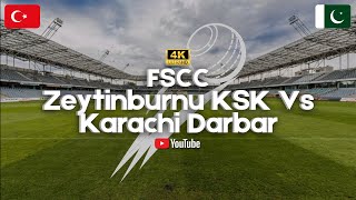 Fatih Sultan Cricket Championship  Zeytinburnu KSK Vs Karachi Darbar  FB RIZ Sports [upl. by Colline]