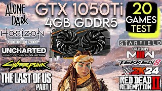 GTX 1050 Ti In Mid 2024  Test In 20 Latest Games  Amazing Gpu [upl. by Zeba130]