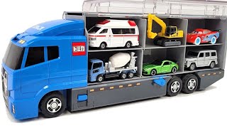 13 Types Cars Tomica ☆ Open Tomica and place it on Okataduke convoy [upl. by Linzy]