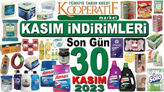 TARIM KREDİ KOOPERATİF MARKET KASIM İNDİRİMLERİ  TARIM KREDİ YAĞ UN ŞEKER  30 KASIM 2023E KADAR [upl. by Asor]