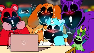 Poppy Playtime Chapter 3 Animation Collection Dogday amp Catnap React to Their Cringe Ship [upl. by Zillah]