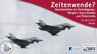 Zeitenwende Eine Zwischenbilanz zur Verteidigungsfähigkeit Deutschlands und Österreichs [upl. by Dola]