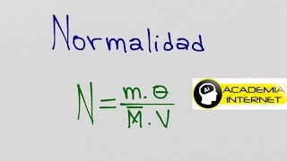 Calcular la Normalidad de una solución de HCL que tiene 20 gramos de HCL en 500 mL de solución [upl. by Terryl55]