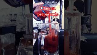 clamato preparado suscribete barman reels [upl. by Sammer]