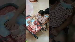 My baby LY EFONG 11012022 លី អុីហ្វុងជិះទូកៗ [upl. by Alla]