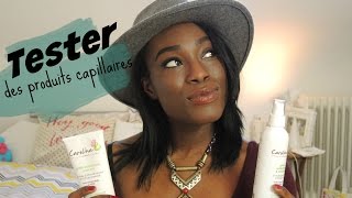 TESTER DES PRODUITS CAPILLAIRES avec Carolina B [upl. by Arv]