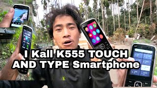 I Kall K555 TOUCH AND TYPE Smartphone 4G 16 GB memory  2 GB RAM [upl. by Geffner264]