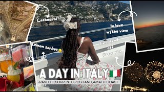 A Day in Italy Vlog  Ravello Sorrento Positano amp Amalfi Coast [upl. by Jara]