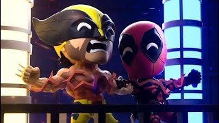 New Deadpool and Wolverine saving the world figures revealed by Youtooz [upl. by Concepcion]