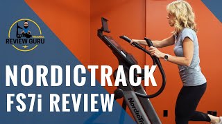 NordicTrack FS7i Elliptical Review [upl. by Enyrhtak207]