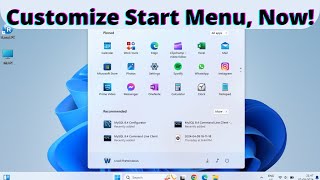 How to Customize the Start Menu in Windows 11  Advanced Settings amp hacks I Hidden Start Menu Trick [upl. by Fenella]