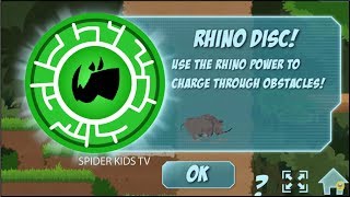 Wild Kratts Monkey Mayhem The Jungle Rhino Disc  Wild Kratts Games [upl. by Rist]