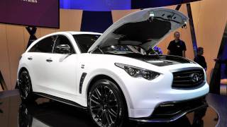 2012 Infiniti FX Sebastian Vettel Version 2011 Frankfurt Auto Show [upl. by Leunammi]