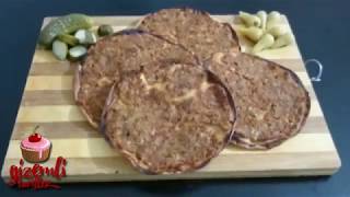 Lahmacun Tarifi \ Evde Pratik Lahmacun Yapımı lahmacun [upl. by Eibbor]