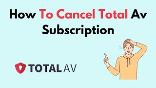 How To Cancel Total Av Subscription [upl. by Hardie]