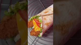 Chicken wrap recipe shorts shortvideo trending viralvideo viralshorts food foodie comedy [upl. by Aissat353]