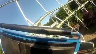 HansaPark  Nessie 2012 1080p25 Fisheye GoPro [upl. by Ahsatin702]