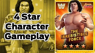 4 Star Gameplay Andre the Giant Irresistible Force [upl. by Tevis]